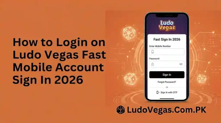 Login on Ludo Vegas